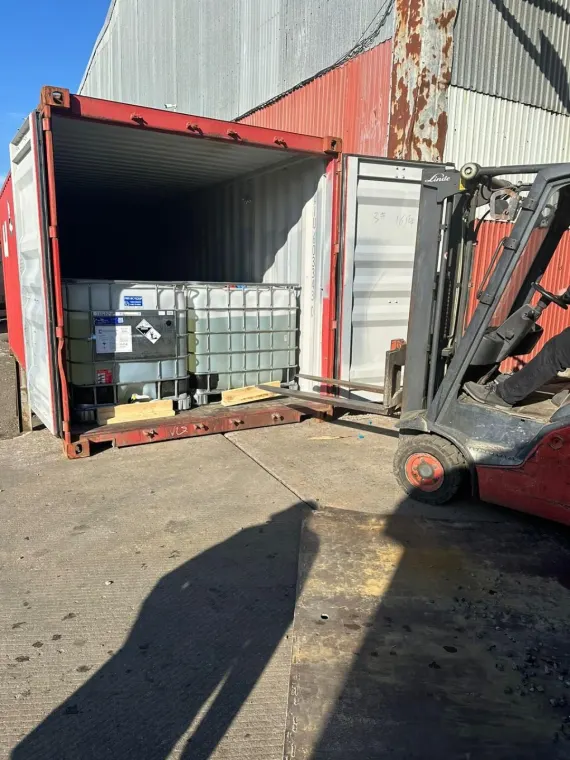 DIETHANOLISOPROPANOLAMINE (DEIPA) TRANSSHIPMENT TO AZERBAIJAN